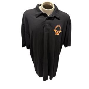 Unibroue Maudite Polo Shirt XXL Black Brewery Beer Promo Canada Made